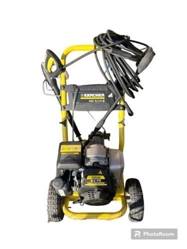 KARCHER ケルヒャー HD5/14B 業務用エンジン式 高圧洗浄機 HONDA GC160 DIY 人気 現状品