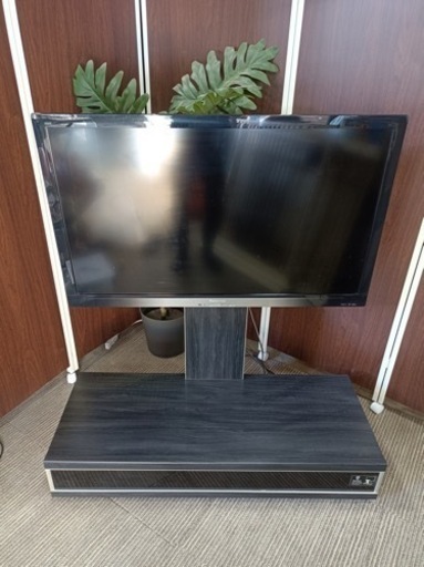 ★八1574【Panasonic VIERA】液晶テレビ　42型　TH-L42G3  2011年製　テレビ台付き