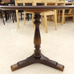 千歳市/恵庭市 飛騨産業 コーヒーテーブル No.219 キツツキマーク 丸