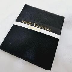 【取引決定】フェミオバレンチノ 本革 二つ折り財布