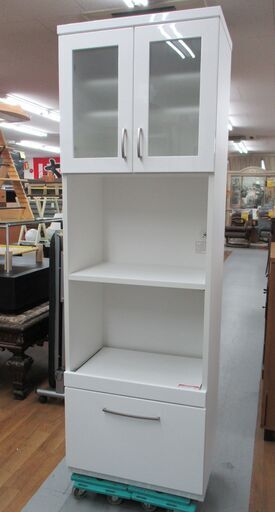R470 NITORI COPAIN コパン60RB WHスリムレンジ台、スリムキッチン台、幅60cm Used・美品
