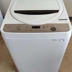 【ネット決済】[N-1204] SHARP 洗濯機 2021年 ...