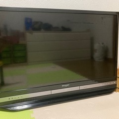 ［決定済]SHARP テレビ　ハードディスク内蔵