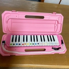 決まりました。ピンクの鍵盤ハーモニカ