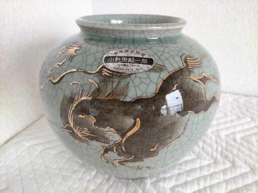 相馬焼 大壺（新品）