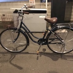 1.早い者勝ち！自転車　ネイビー