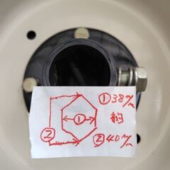 耕運機タイヤ＆ホイール2本6-12