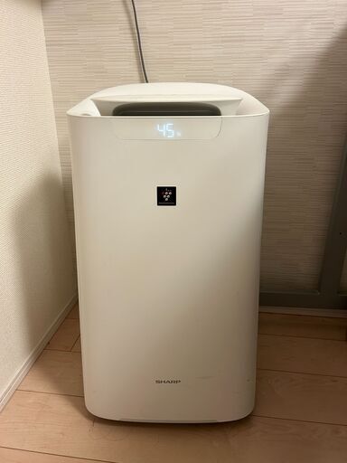 【高田馬場駅近】SHARP プラズマクラスター2500 加湿空気清浄機 （ホワイト） KI-LX75-W