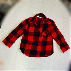 【ネット決済】H&M バッファローチェックのネルシャツ