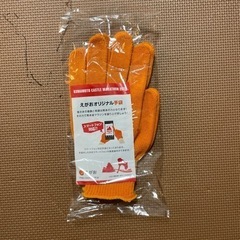 熊本城マラソン手袋