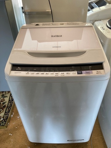 HITACHI 日立全自動電気洗濯機 BW-V80B形 2017年製