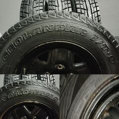 【YOKOHAMA GEOLANDAR i/T-S 185/85R16 105/103L LT】スタッドレス【SUZUKI ジムニー 純正ホイール 16インチ 5J5HPCD139.7】バリ溝 (TG266)