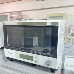 配送可能　保証付き　パナソニック Panasonic NE-BS803-W [スチームオーブンレンジ Bistro（ビストロ） 2段調理タイプ 30L ホワイト]