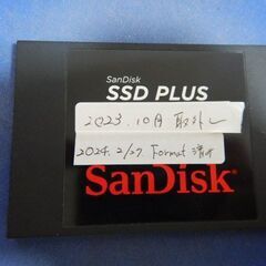 SSD120GB　ScanDISK