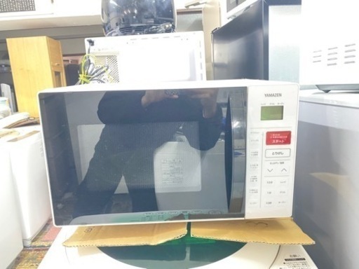 配送可能　保証付き　2019年製オーブンレンジ ホワイト YRC-161V-W [16L]
