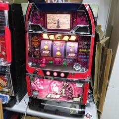 パチスロ実機 初代 北斗の拳 ユリアパネル 不要機付き スロット機|江別市のリサイクルショップドロップ パチスロ実機 初代 北斗の拳 ユリアパネル コイン不要機付き スロット