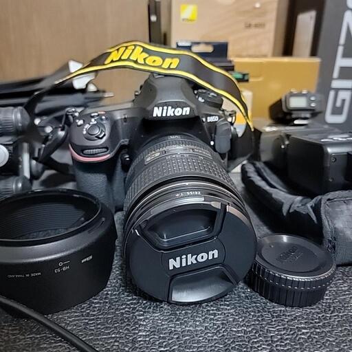 ニコンD850美品 他レンズ2本付き ニコンD850美品 他レンズ2