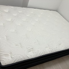 【2週間のみ使用】コイルマットレス（トッパー付き）