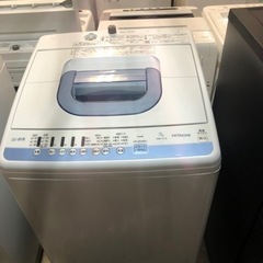 洗濯機。HITACHI。7KG。10000円