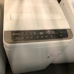 洗濯機。Panasonic。7KG。7000円