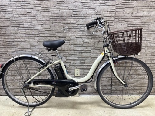 新生活応援SALE東京23区配達無料　新基準　ヤマハ　パスSION-U  8.7Ah リチウム 電動自転車 中古 1910