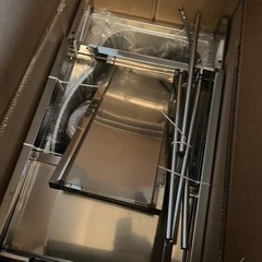 簡易流し台 ステンレス 混合水栓 シングルシンク58cm組み立て式 新品未使用