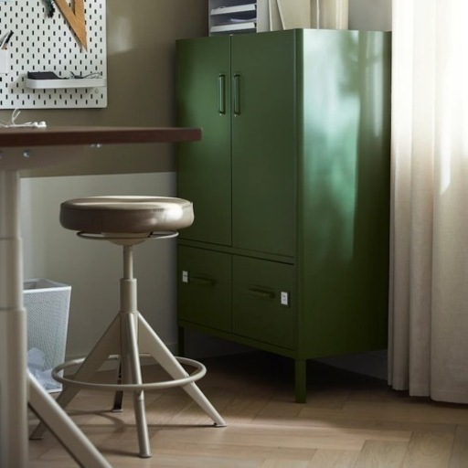 IKEA イケア　TROLLBERGET トロルベルゲット　カウンターチェア 美品 IKEA イケア TROLLBERGET 回転 昇降 スツール ハイチェア