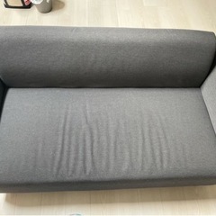 【価格交渉可】IKEA  2人掛けソファ