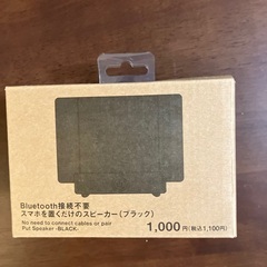 【ネット決済】【ほぼ未使用品】スマホスピーカー