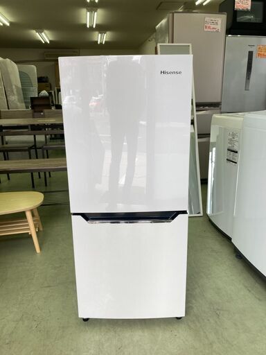 【リサイクルショップ　ピカソ　小松原】ハイセンス  右開き 130L 2ドアノンフロン冷蔵庫 2018年製 HR-D1302★6202★