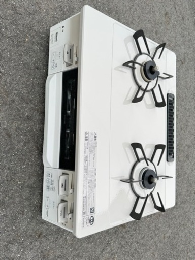 リンナイ　都市ガス12A 13A 2口　ガスコンロ