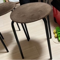 ［直接引き取り］IKEA スツール　椅子　パイプ椅子
