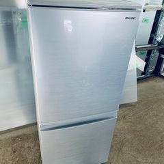  ♦️SHARPノンフロン冷凍冷蔵庫 【2020年製 】SJ-D14F-S