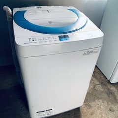 ♦️SHARP 全自動電気洗濯機 【2014年製  】ES-GE70N-A