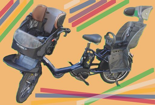 c22ご試乗可能です。ブリヂストン、ヤマハ共同生産モデル  ️２０・２６インチ、チャイルドシート、３人乗り、２人乗り、１人乗り、電動自転車  点検無料サービス１００日間無料・安心交換３カ月保証、  土日もお子様と土足のままご試乗可能です。バカ親切な電動自転車屋  オプション無料。後ろチャイルドシートをかごに変更もオプション無料。  １回の充電で３０ｋｍ以上の走行が可能です。山手線を半周くらいの距離を走れます。  バッテリーは、品の９０％以上の性能を保持していて、コン