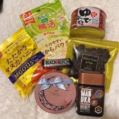 マヌカハニー、ドライフルーツ他食品