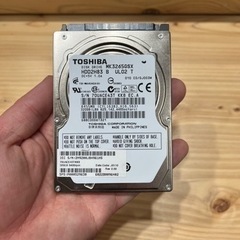 2.5インチHDD 320GB TOSHIBA MK3265GSX