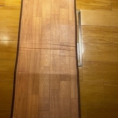 お話し中　山善　ホットカーペット 防水キッチンマット 45×110cm