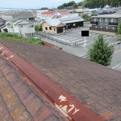 三階建屋根の調査 − 福岡県