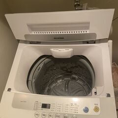 アイリスオーヤマ 洗濯機 2020年 5Kg IAW-T502E [中古品]