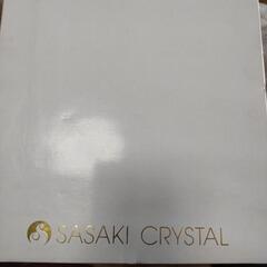 SASAKI CRYSTALグラス 2個セット