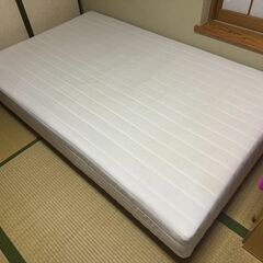 【引渡予定者あり】脚付き マットレスベッド セミダブル