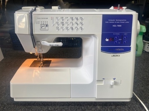 JUKI ミシン 縫い物 裁縫 HZL-7800