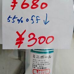 ミニポール　２５０円