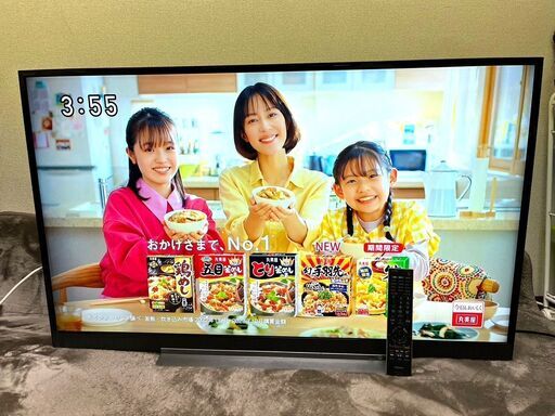 東芝 49インチ 液晶テレビ 49BZ710X 2018年製 リモコン付き