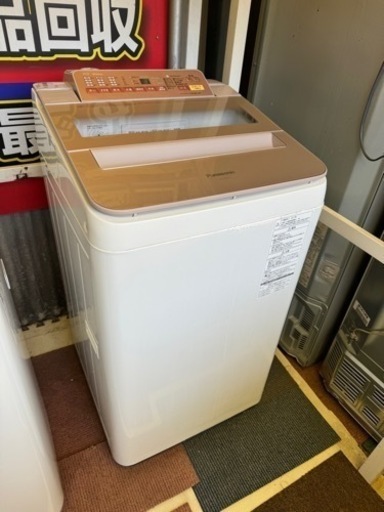 【リサイクルサービス八光】2017年製　パナソニック 7kg 全自動洗濯機 乾燥2㎏ ホワイト NA-FA70H3-Ｐ