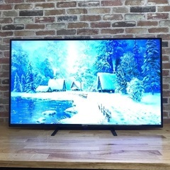 即日受渡❣️50型 4K液晶モニターChromキャスト取り付ければネット動画🆗21500円