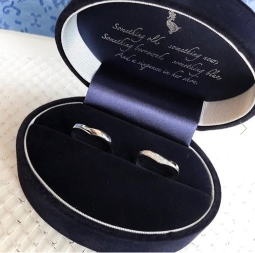 新品★指輪ケース★サムシングブルー★リングケース★結婚指輪