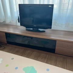 テレビボード（テレビ台）　幅180センチ　ウォールナット