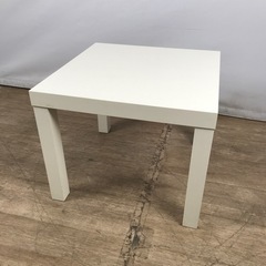 17 IKEA イケア LACK ラック　サイドテーブル　白　（...